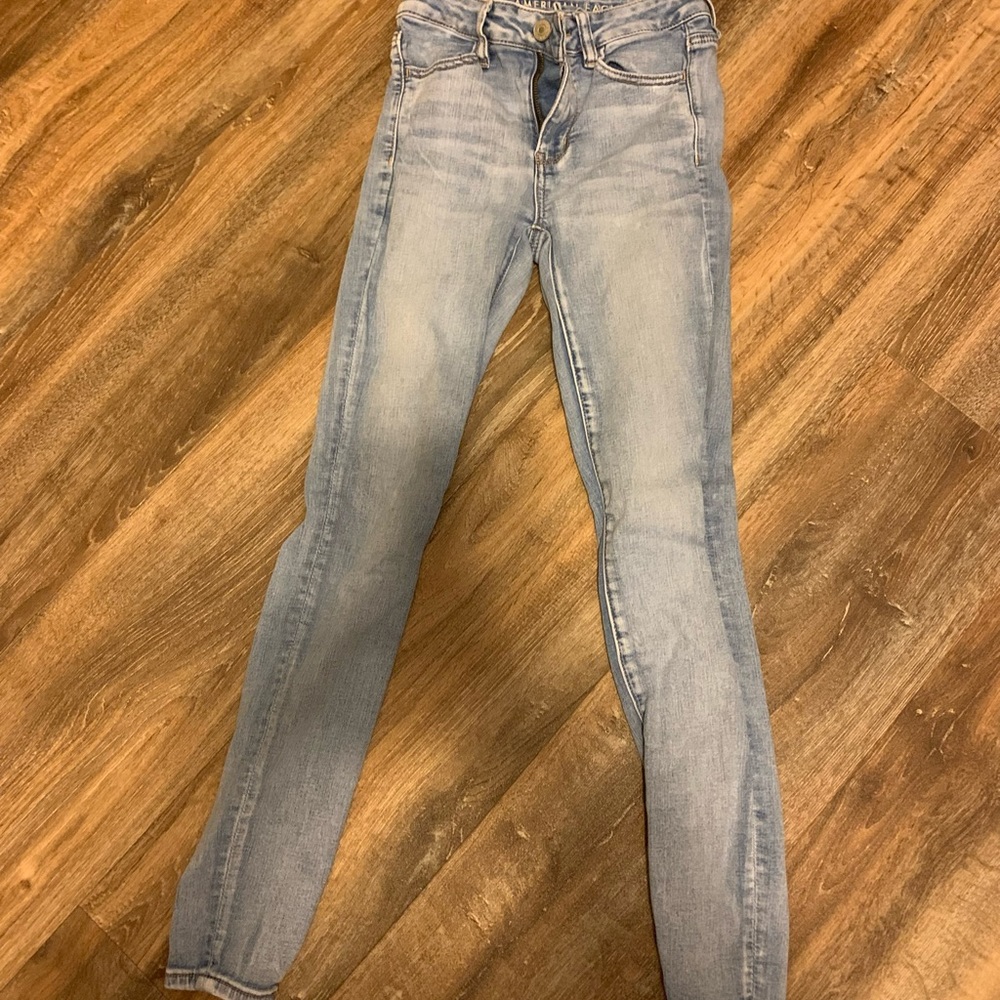 American eagle high rise jeans